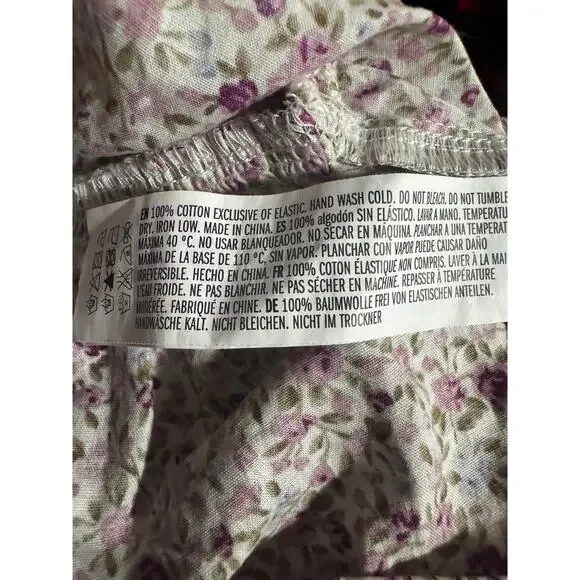 Tuckernuck Hyacinth House “Mia” Floral Puff Sleeve Blouse – S Bridgerton Regency - Picture 6 of 7